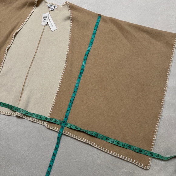 The Cashmere Project Whipstitch Wrap One Size Open Front Cardigan - Picture 8 of 9